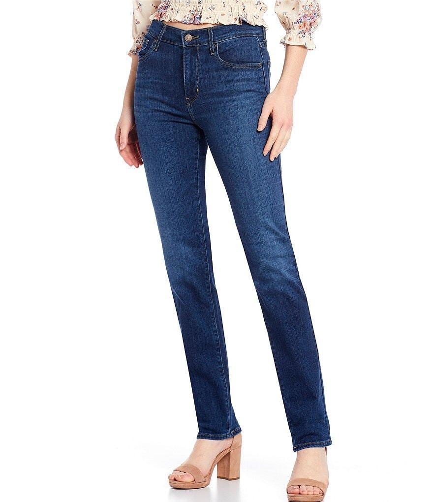 Levi's® 724 High Rise Straight Leg Jeans Product Image