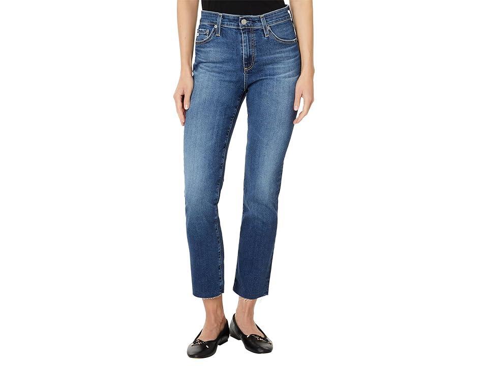 AG Jeans Mari High Rise Slim Straight Crop Jean in 14 Years Collector (14 Years Collector) Women's Jeans Product Image