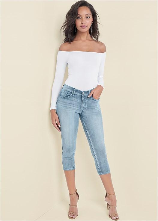 Cindy Capri Jeans Product Image