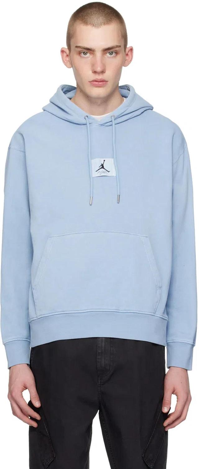 Blue Flight Hoodie In Blue Grey Product Image