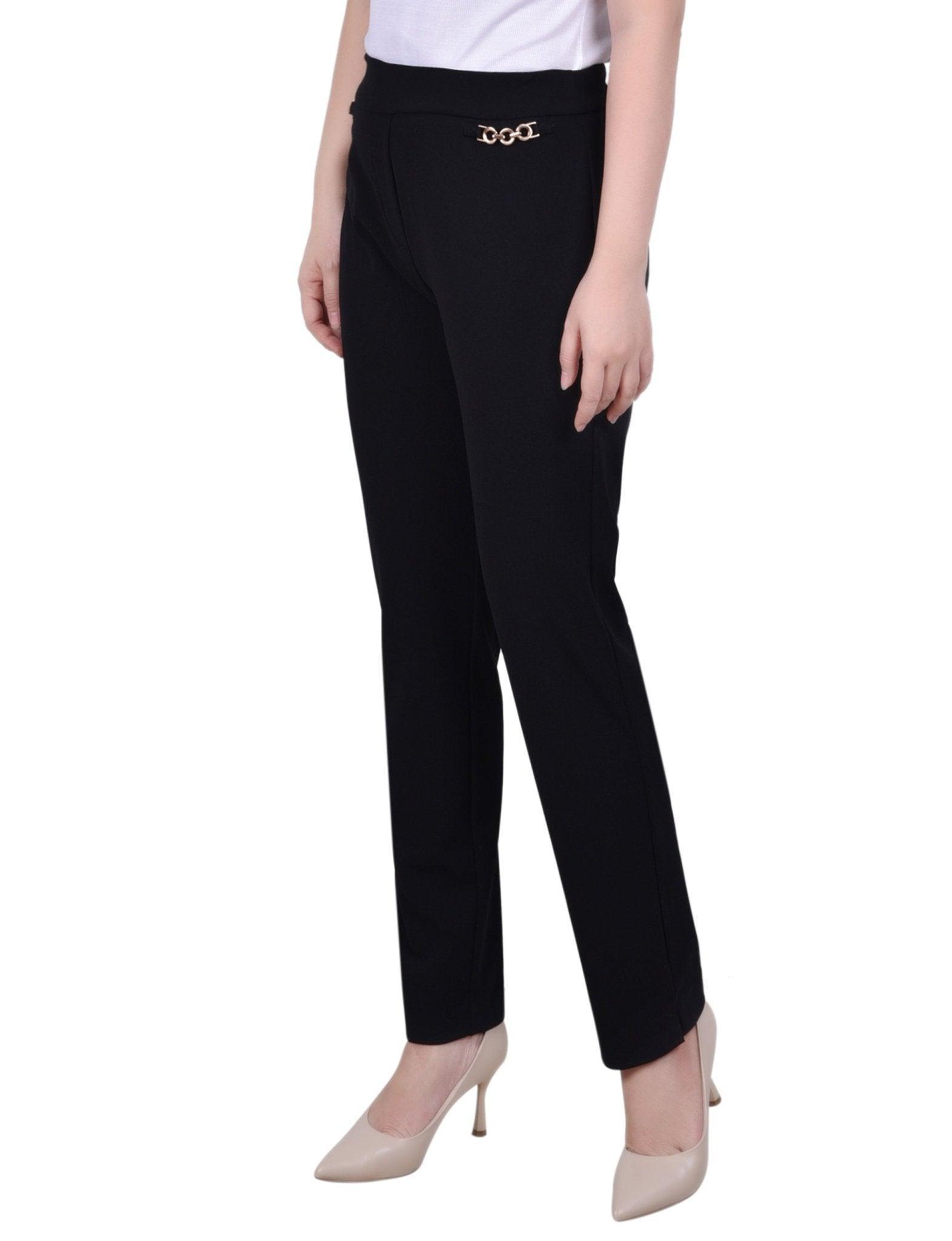 Scuba Crepe Ankle Pant - Petite Product Image