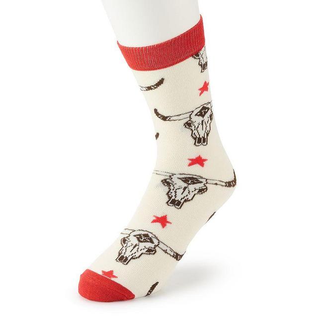 Mens Novelty Crew Socks Yellowstone Product Image