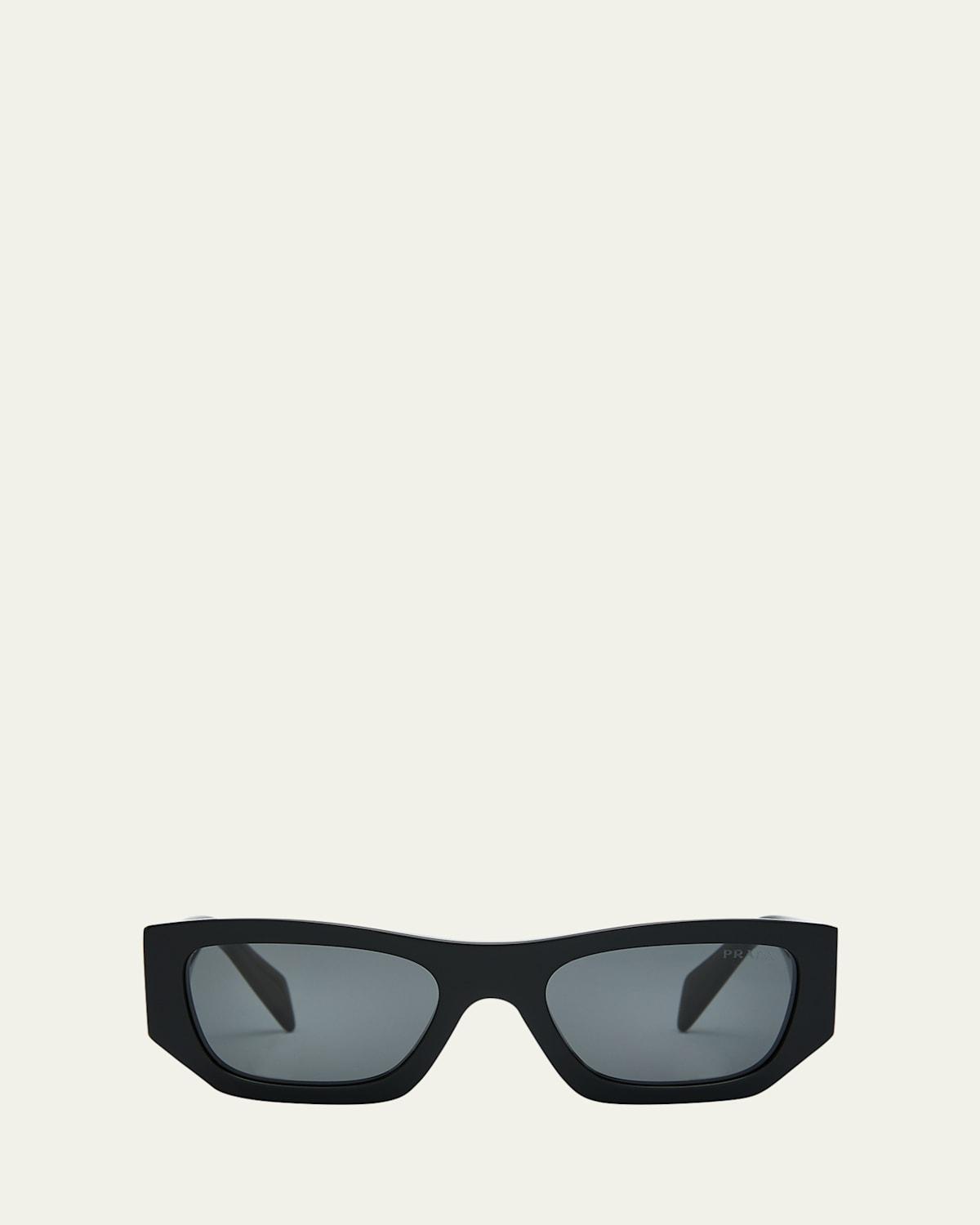 Mens Acetate Rectangle Sunglasses Product Image