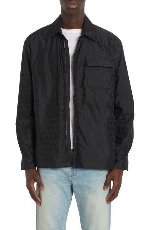 Valentino VLOGO Toile Iconographe Nylon Jacket Product Image