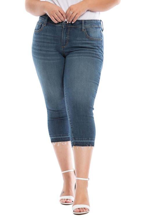 Womens Mid-Rise Crop Jeans Product Image