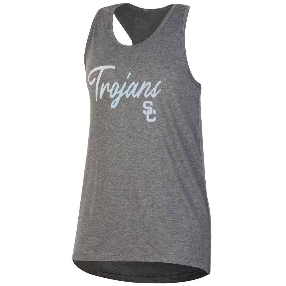 NCAA USC Trojans Womens Racerback Tank Top Product Image