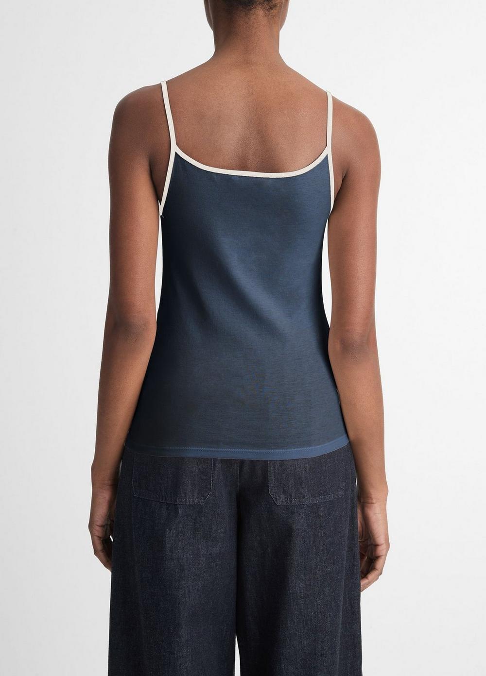 Pima Cotton Tipped Camisole Product Image