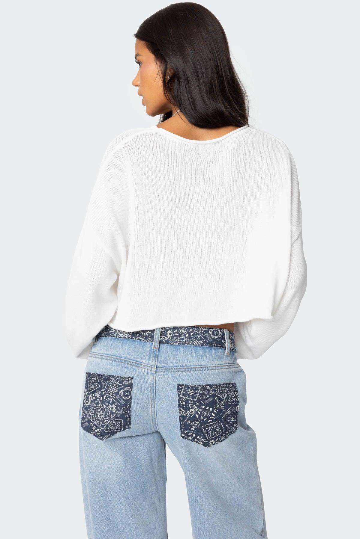 Shyrah Oversized Knit Top Product Image