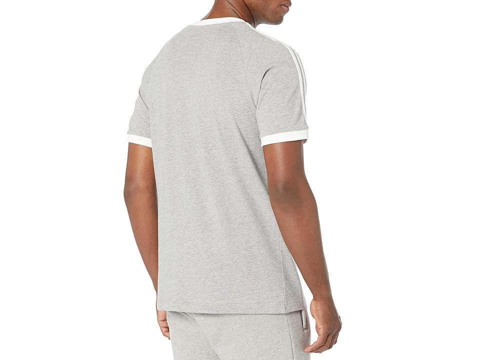 adidas Originals 3-Stripes Tee (Medium Grey Heather) Men's T Shirt Product Image