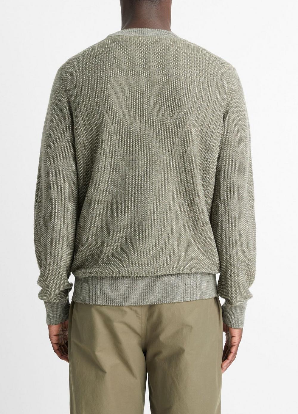 Geo Jacquard Wool-Blend Sweater Product Image