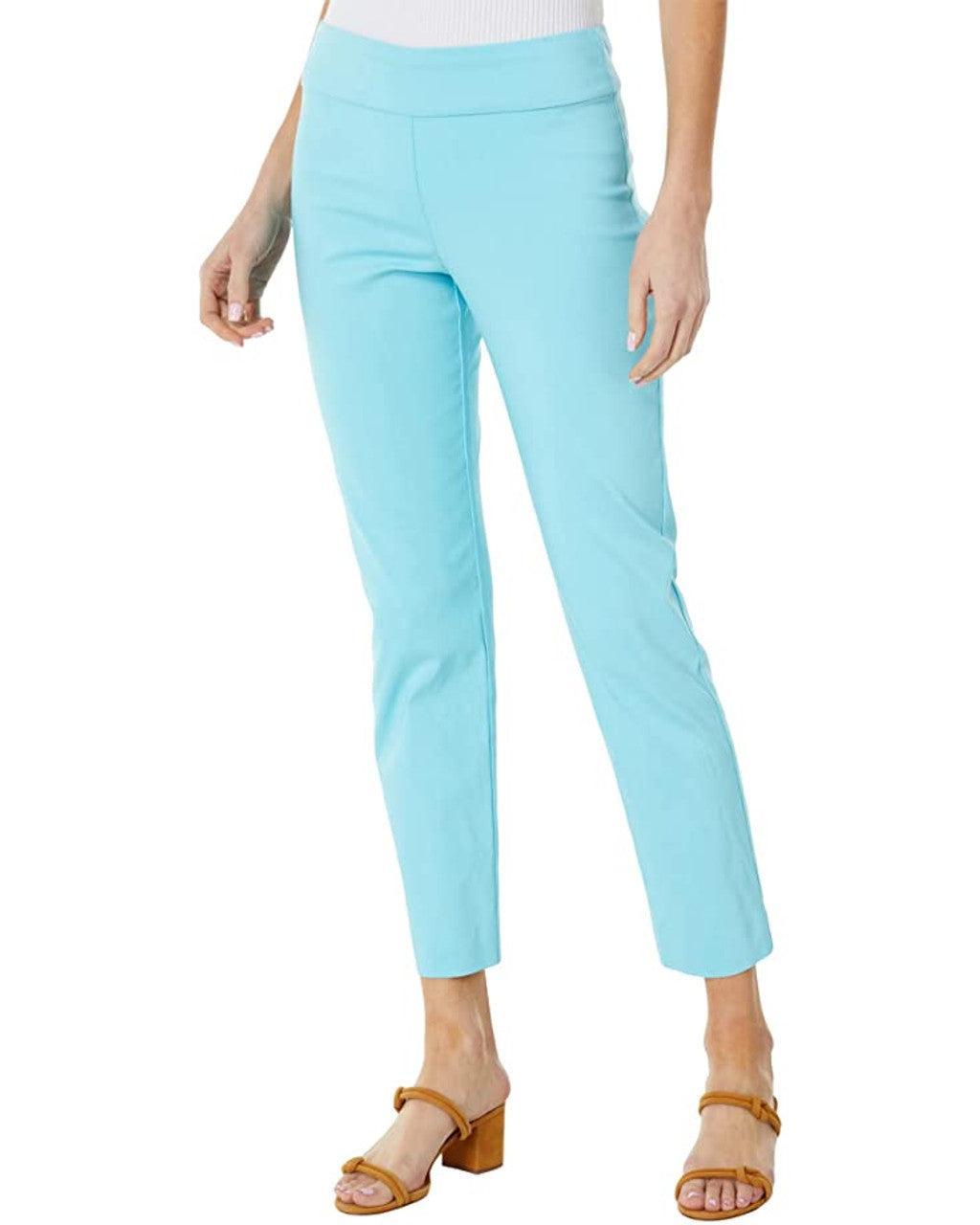 Krazy Larry Ankle Pants - Aqua Product Image