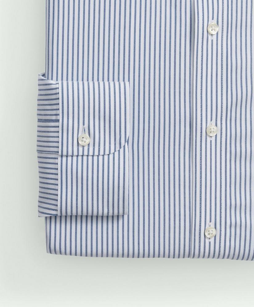 Brooks Brothers Explorer Collection Non-Iron Twill Ainsley Collar, Stripe Dress Shirt Product Image