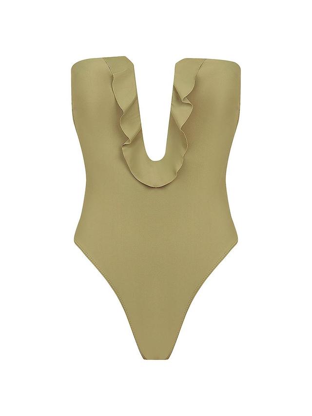 Womens Chris Strapless Notch One-Piece Swimsuit Product Image