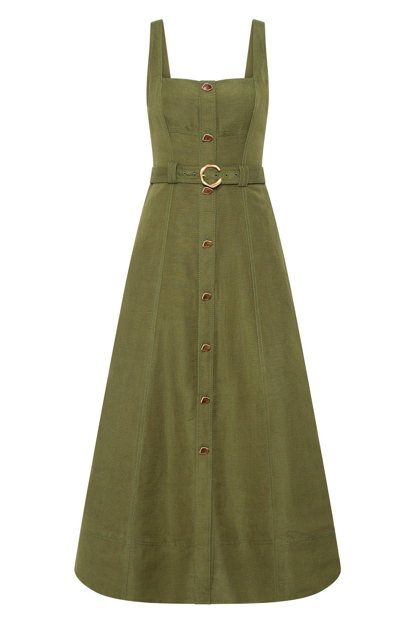 Axle Utility Midi Dress Product Image