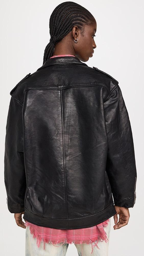 R13 Elongated Motorcycle Jacket | Shopbop Product Image