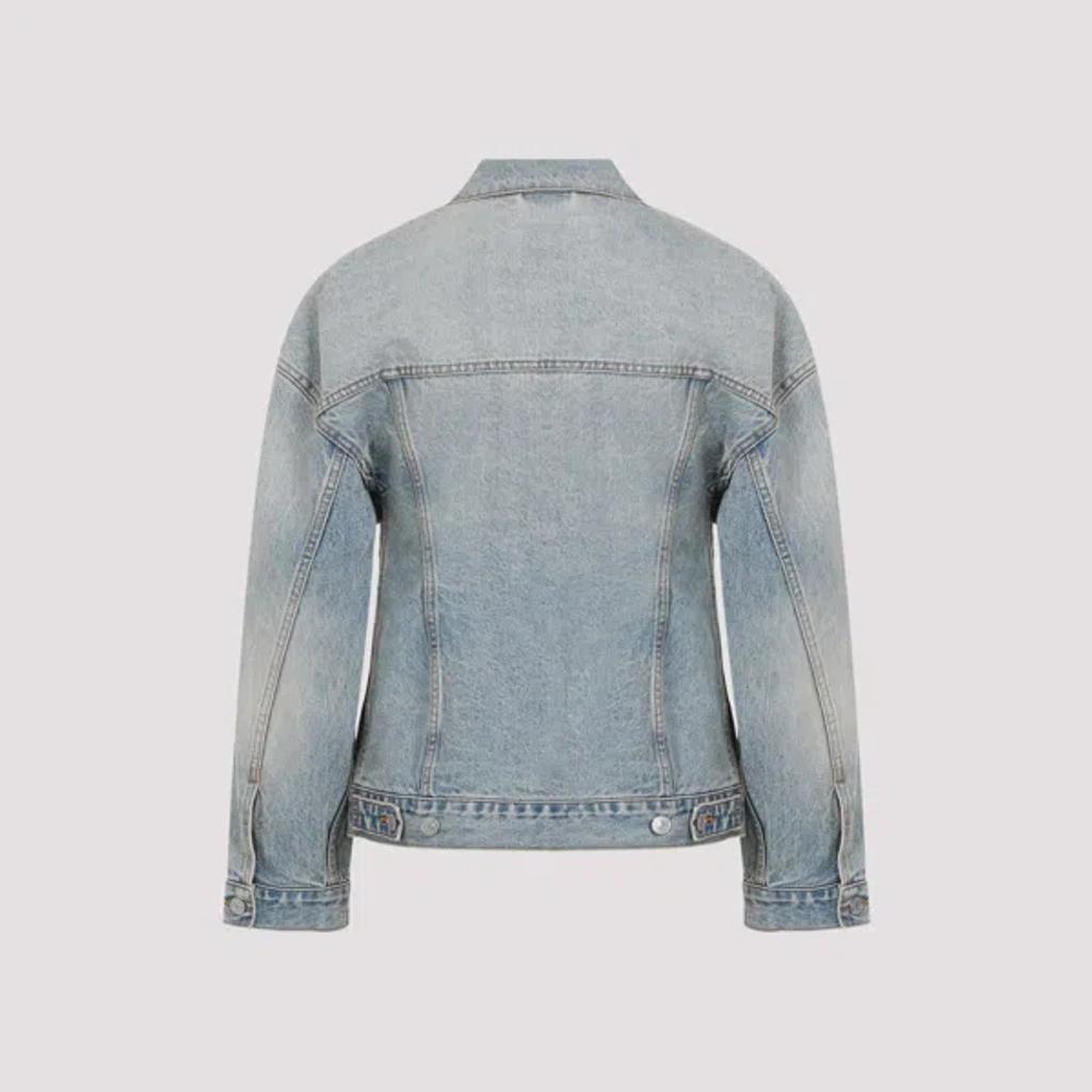 BALENCIAGA Hourglass Jacket In Light Blue Product Image