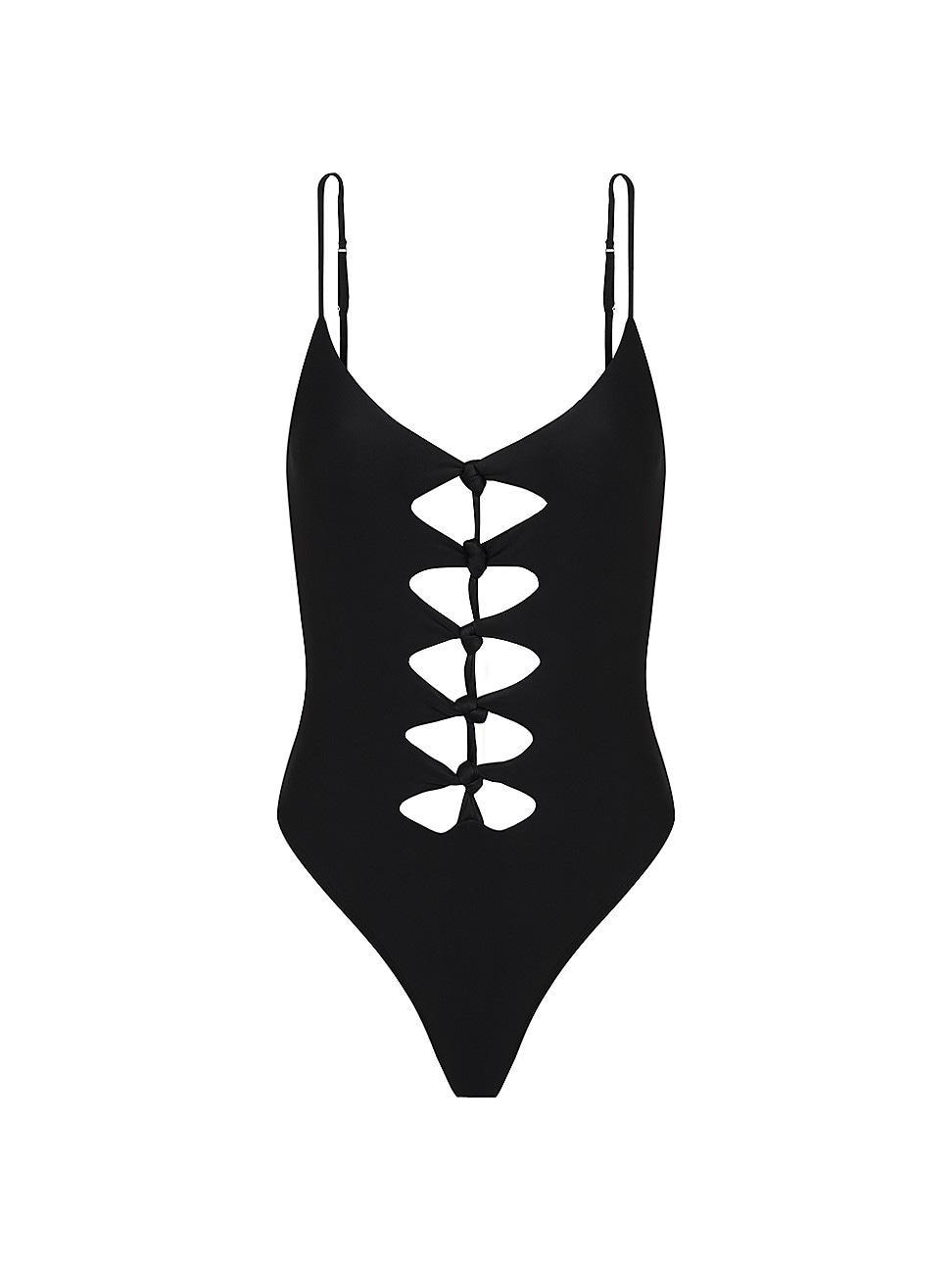 Womens Megan Cut-Out One-Piece Swimsuit Product Image