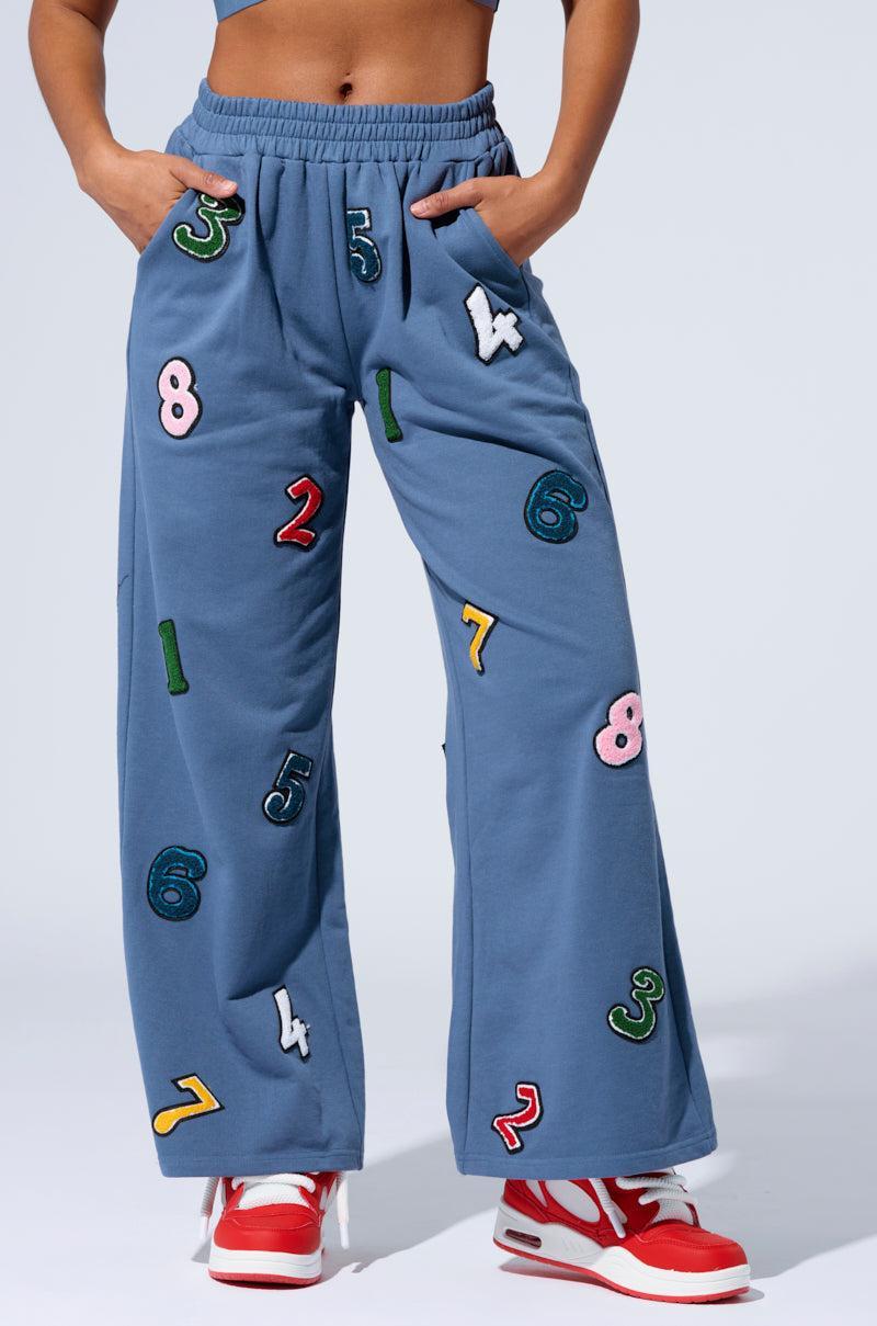 COUNT IT UP! WIDE LEG JOGGER Product Image