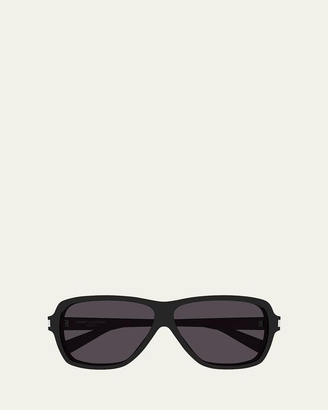 Mens Acetate Rectangle Sunglasses Product Image