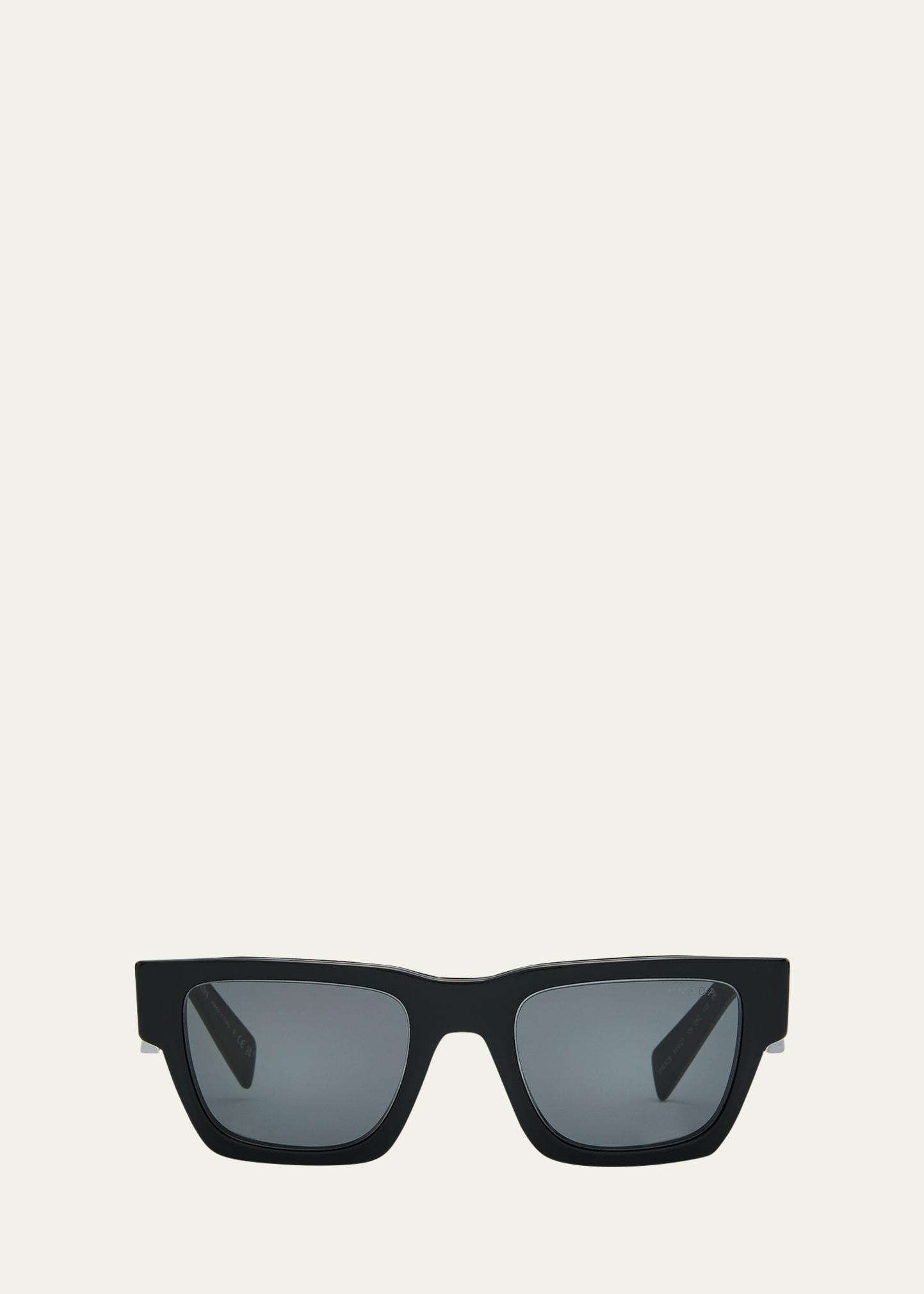 Mens Acetate Square Sunglasses Product Image