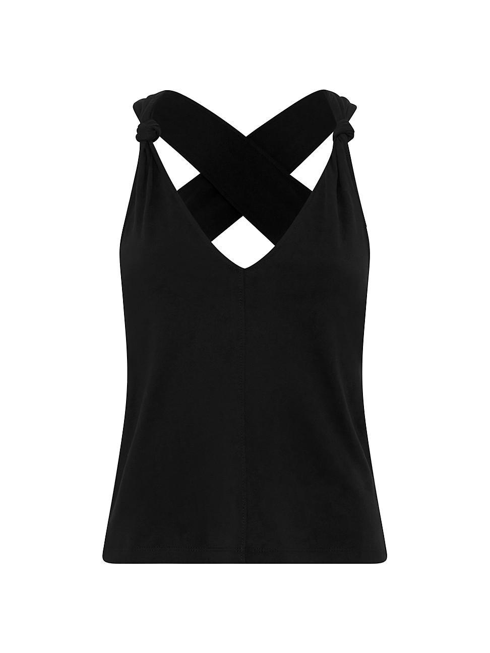 Womens Tekkio Knot V-Neck Top Product Image