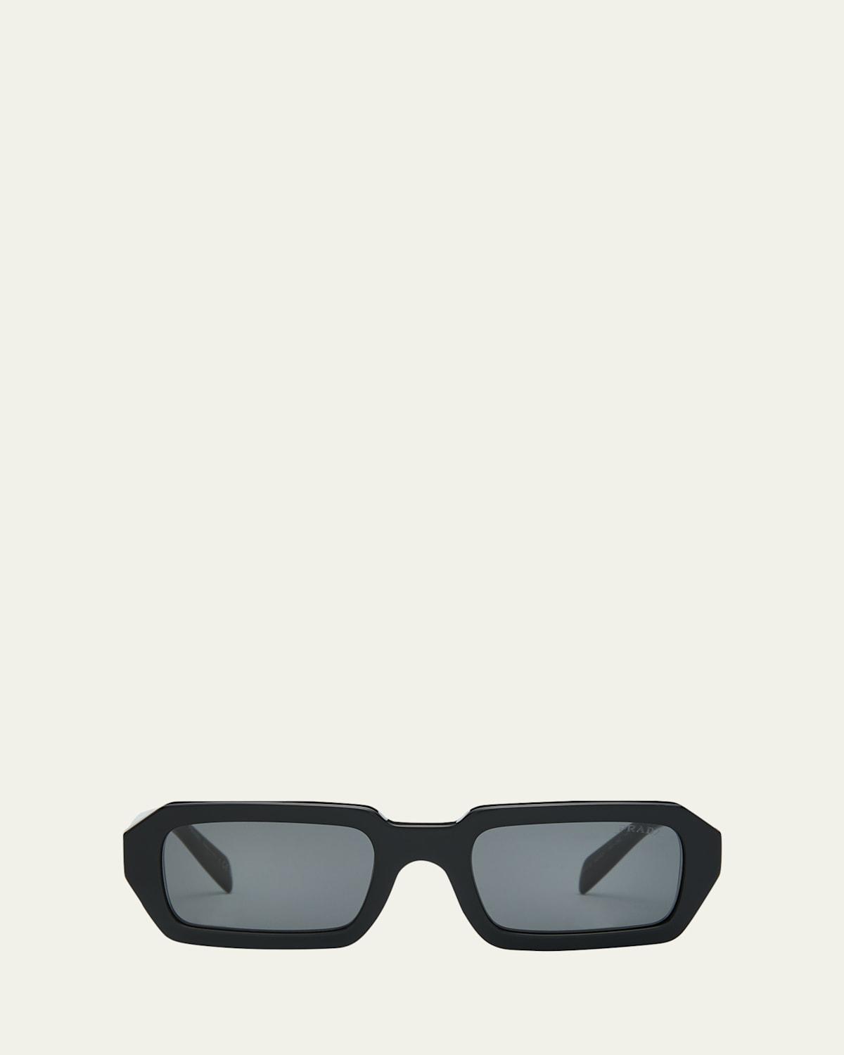 Mens Acetate Rectangle Sunglasses Product Image