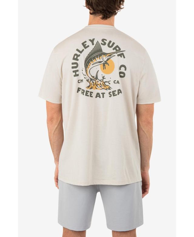 Hurley Mens Everyday Free At Sea Short Sleeves T-shirt Product Image