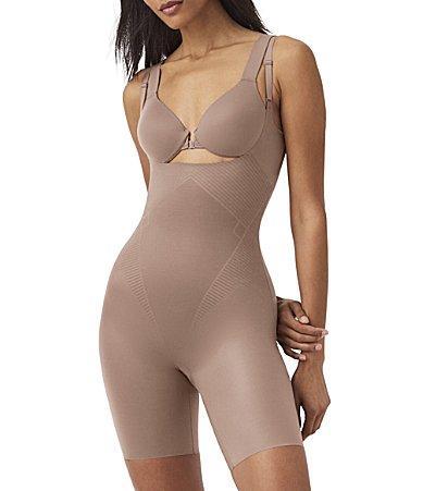 SPANX Thinstincts 2.0 Open Bust Mid-Thigh Bodysuit Product Image