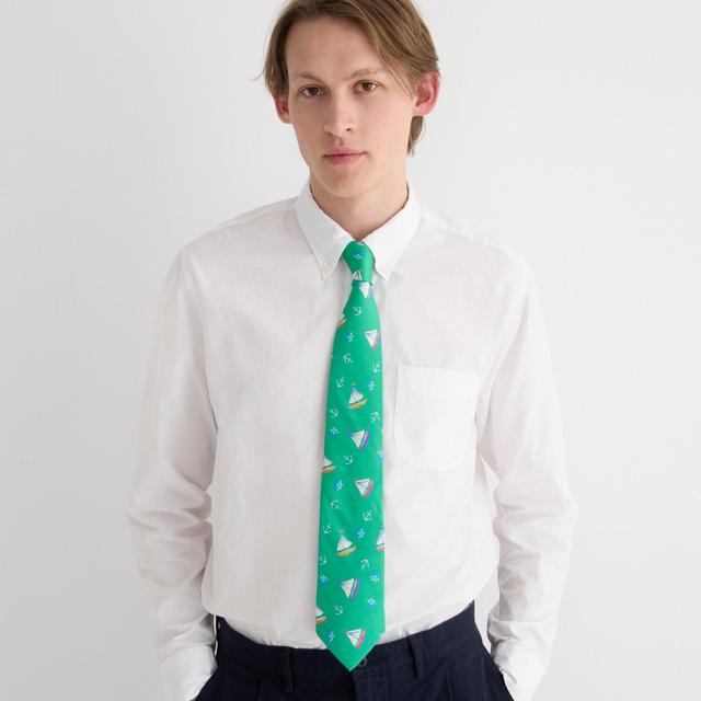 English silk tie in pattern Product Image