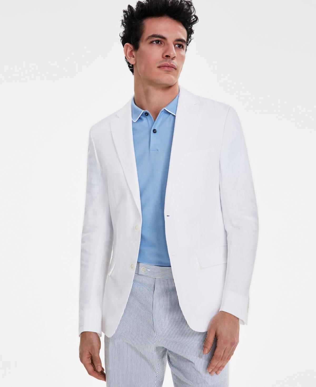 Tommy Hilfiger Mens Modern-Fit Linen Sport Coat Product Image