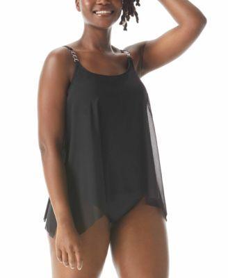 Coco Reef Current Mesh Layer Bra Sized Tankini Top Bottoms Womens Swimsuit Product Image