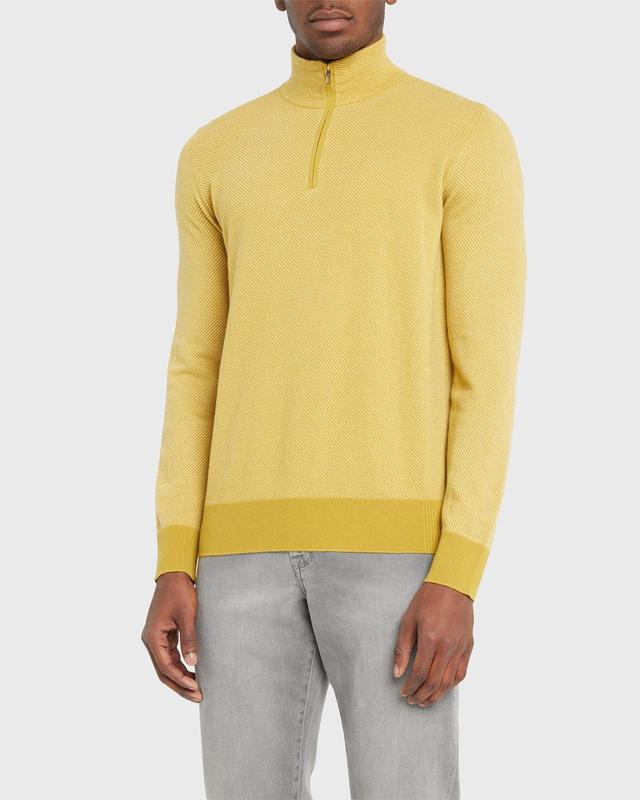 Mens Roadster 1/4-Zip Cashmere Sweater Product Image