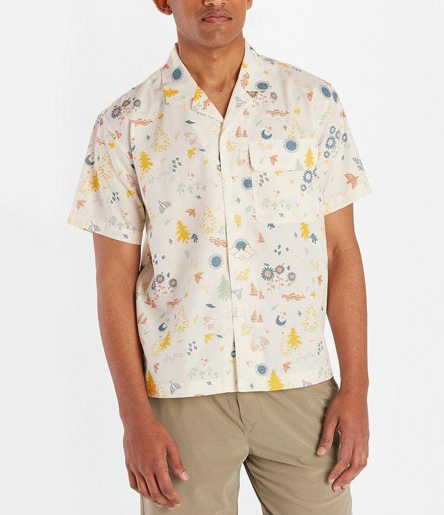 Marmot Muir Printed Woven Short Sleeve Camp Shirt Product Image