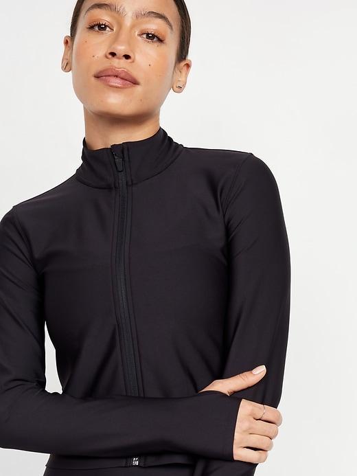 PowerSoft Crop Full Zip Product Image