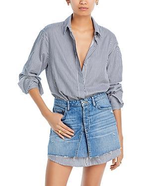 Simkhai Single Piece Shirt & Denim Skirt Dress Product Image