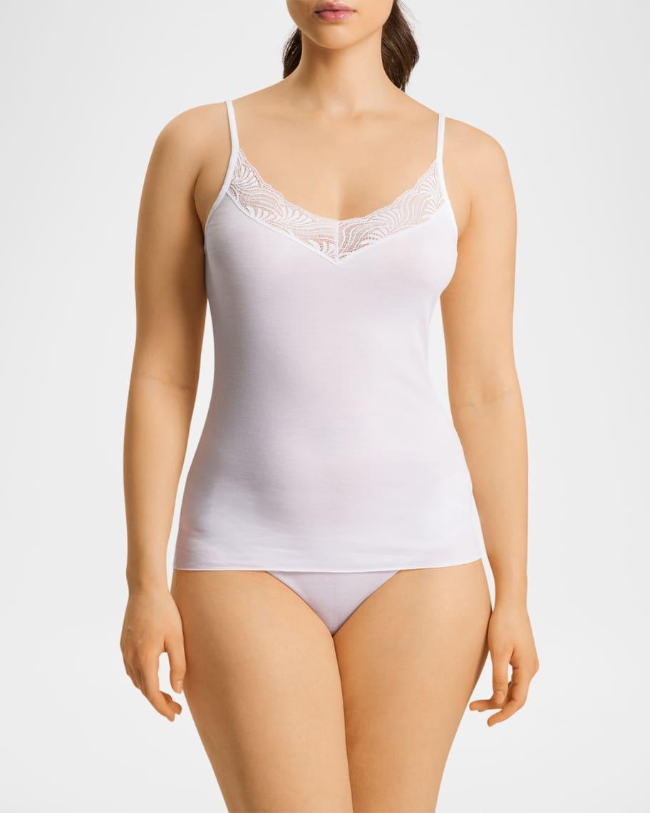 Cotton Delight Lace-Trim Cami Product Image