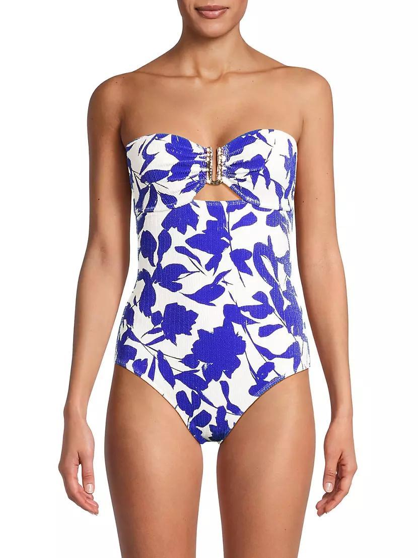 Lisa Moraea Garden One-Piece Swimsuit Product Image