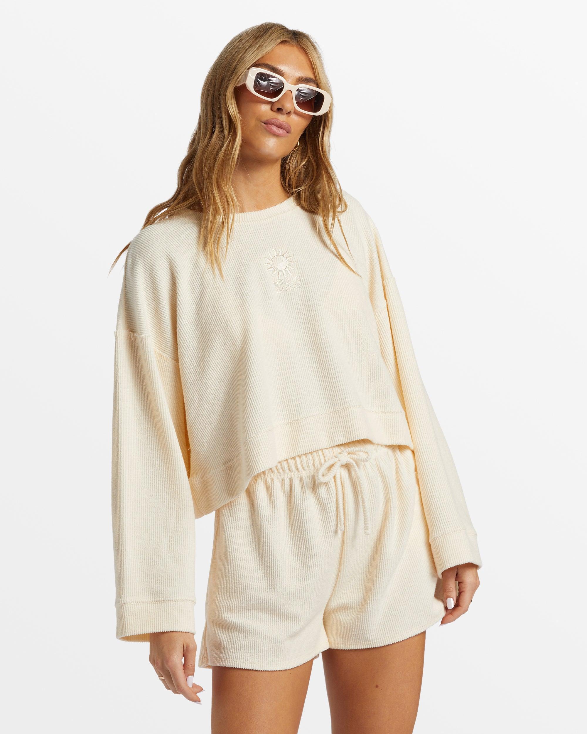 Cally Crew Neck Sweatshirt - Whitecap Female Product Image