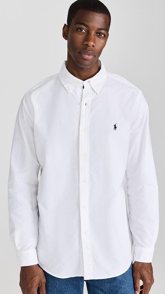 Polo Ralph Lauren Classic Fit Garment Dyed Oxford Shirt | Shopbop Product Image