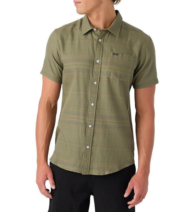 O'Neill Seafaring Stripe Short Sleeve Woven Shirt Product Image