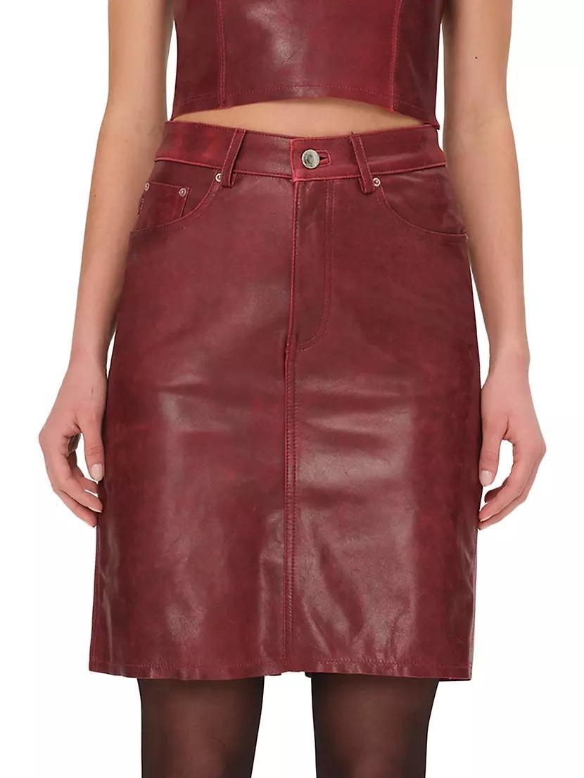 Lexie High Rise Knee-Length Skirt Product Image