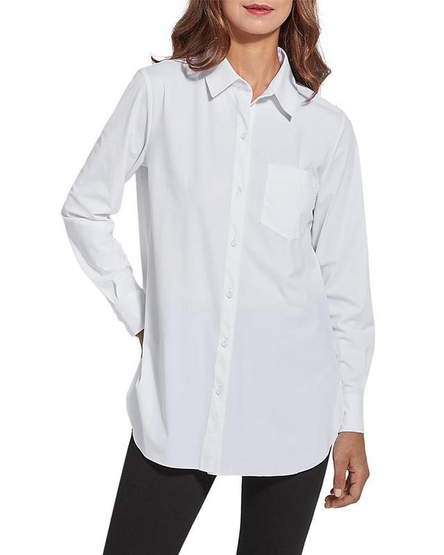 Lysse Schiffer Long Sleeve Button Down Top Product Image