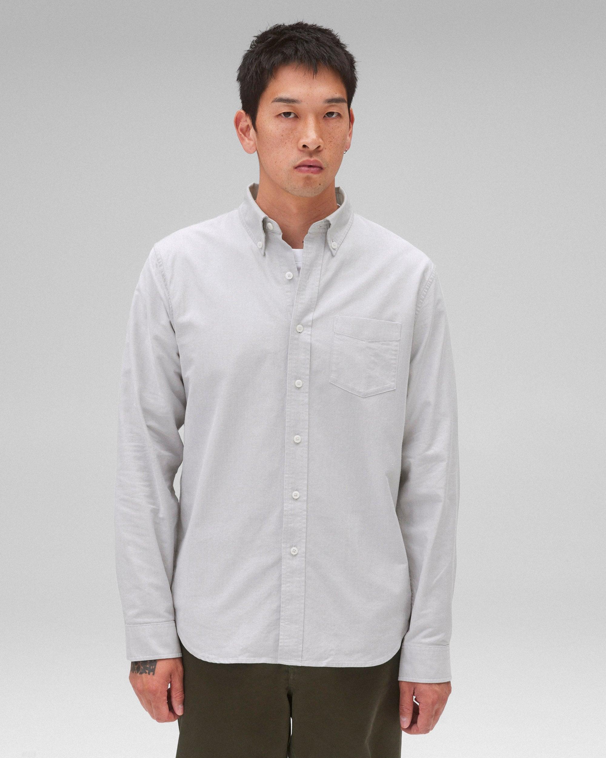 Cotton Oxford Windsor Shirt Male Product Image