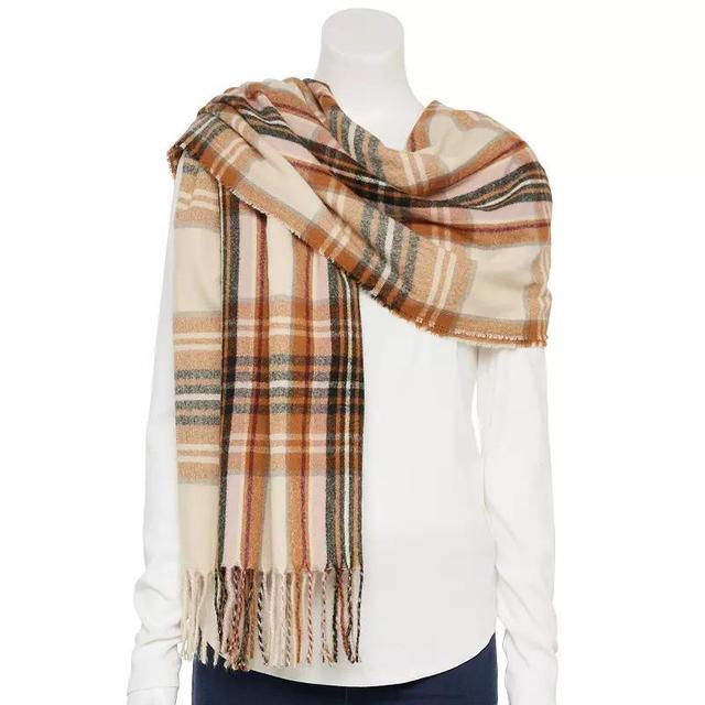 Womens Nine West Textured Soft Touch Wrap Scarf Product Image