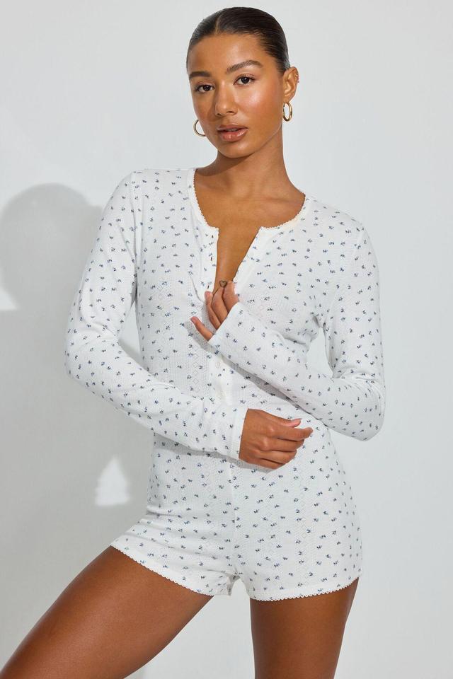 Pointelle Romper Product Image