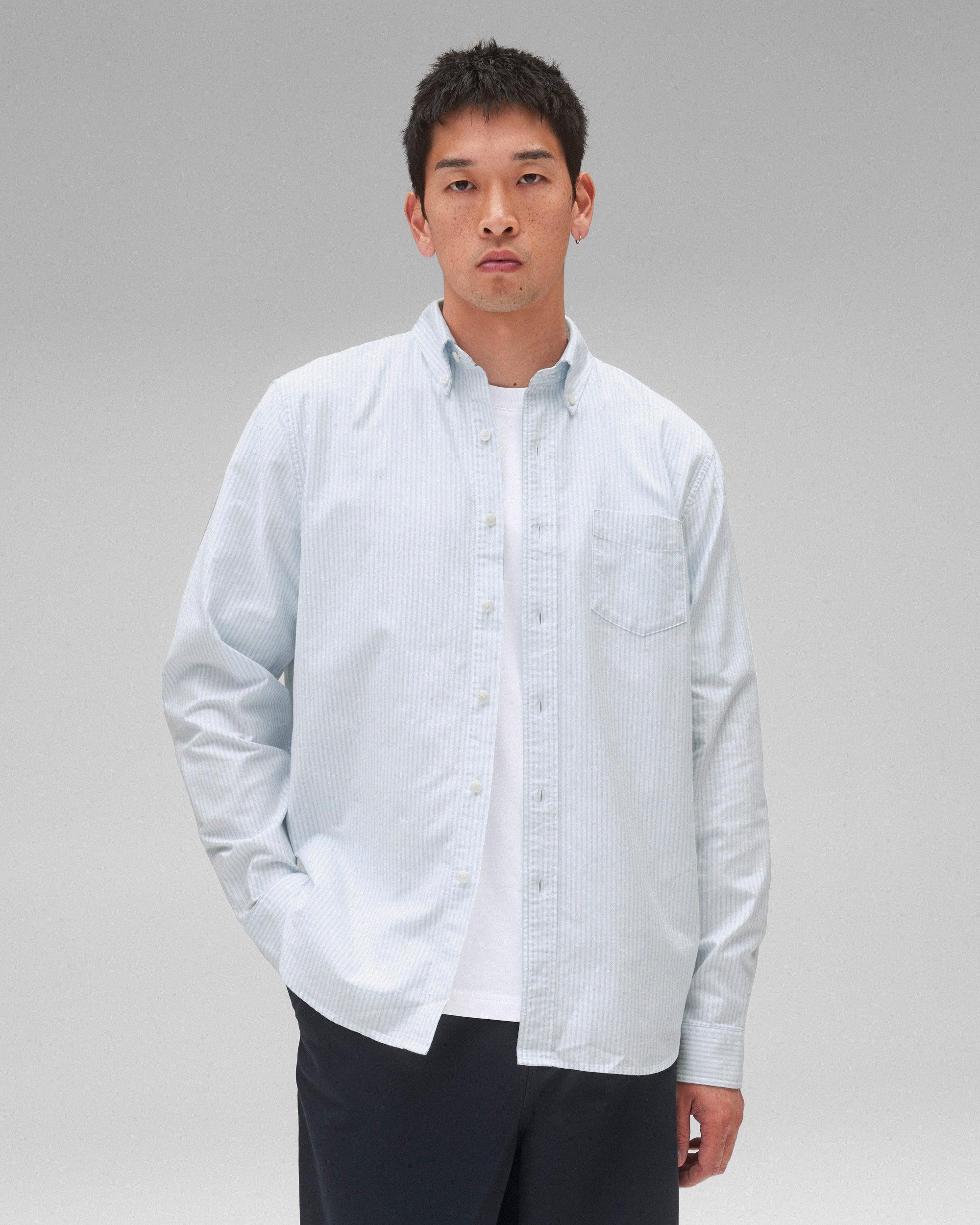 Cotton Oxford Windsor Shirt Male Product Image