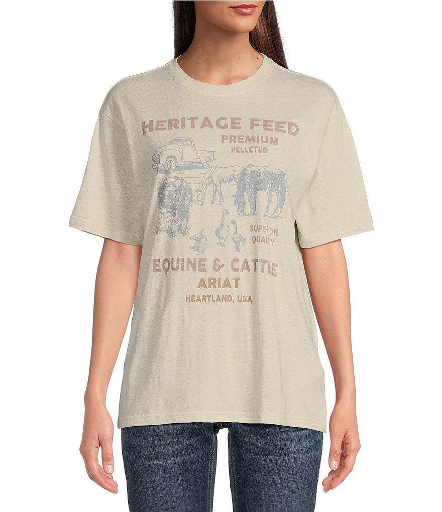 Ariat Printed Graphic Crew Neckline Short Sleeve Tee Product Image