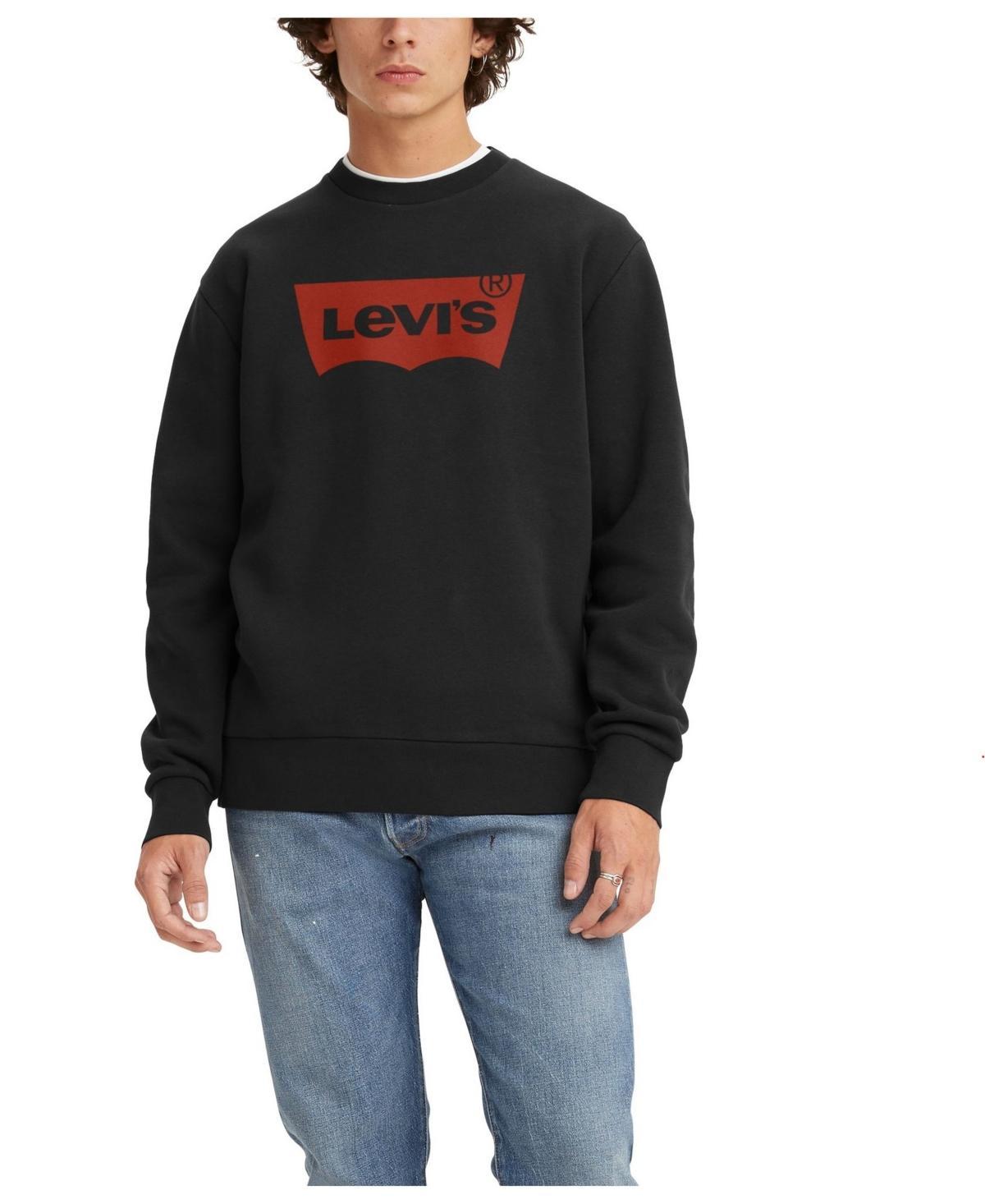 Levis Mens Graphic Crewneck Regular Fit Long Sleeve Sweatshirt Product Image