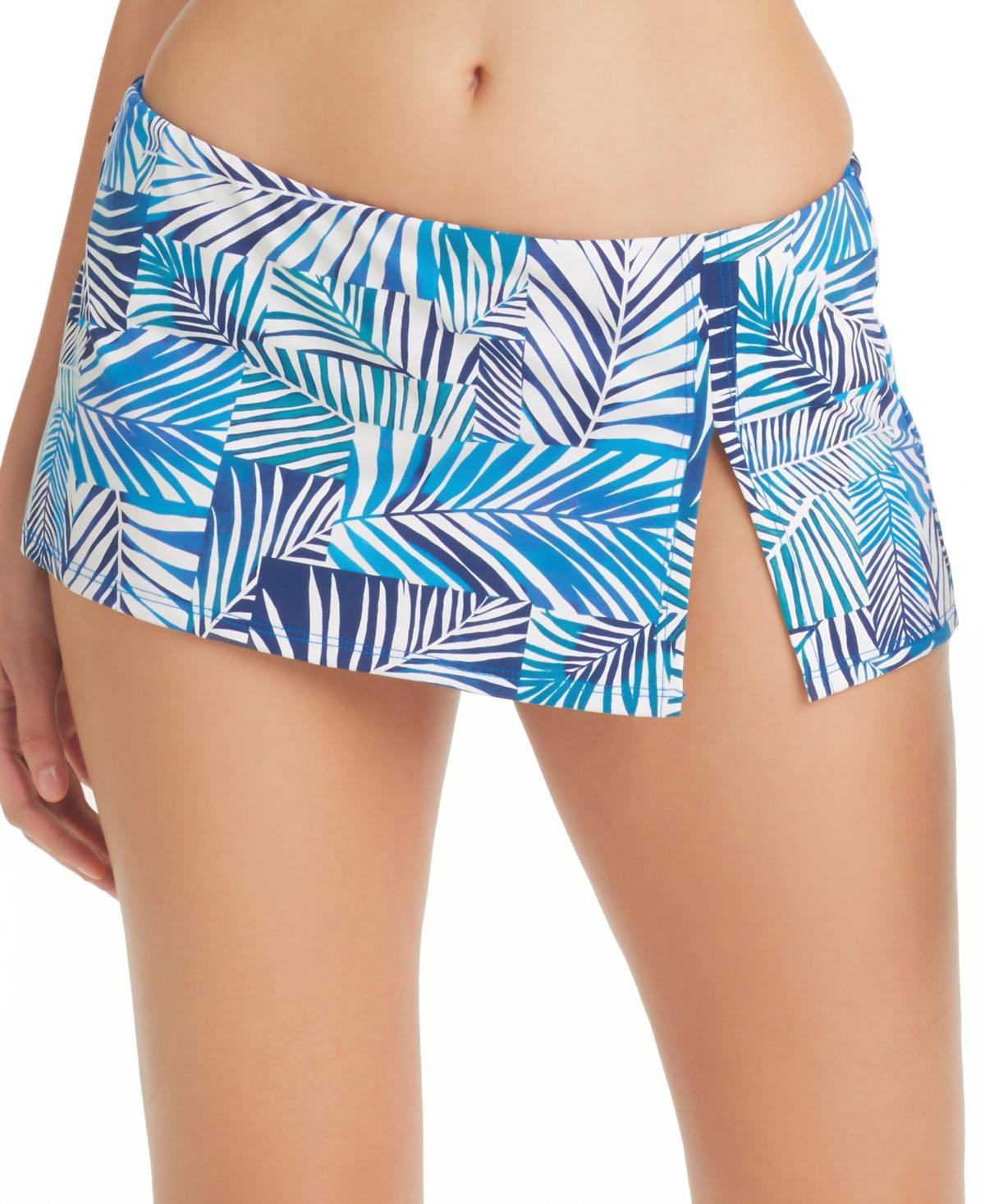 Bleu by Rod Beattie Womens Shady Days Skirted Hipster Bikini Bottoms Product Image