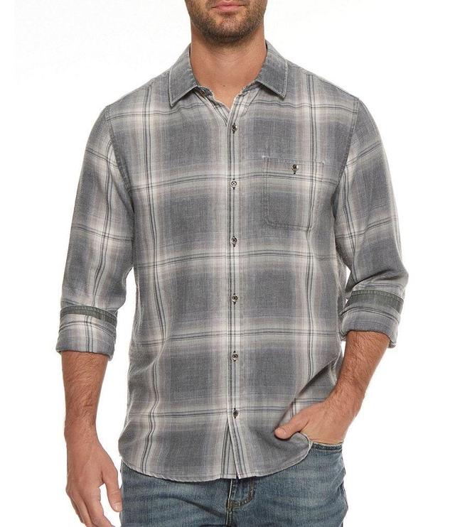 Flag and Anthem Long Sleeve Jacksboro Plaid Vintage Woven Shirt Product Image